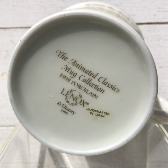 Disney Whinnie Pooh Tiger Animated Coffee Mug Tea Cup Lenox Porcelain Vtg 90s - Picture 9 of 13